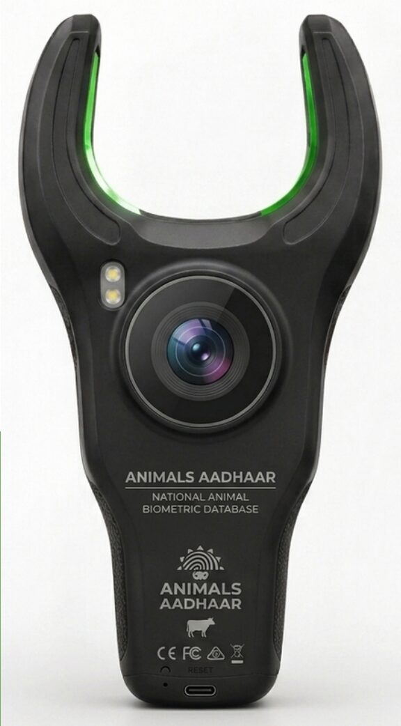 Animals Aadhaar scanner, back view